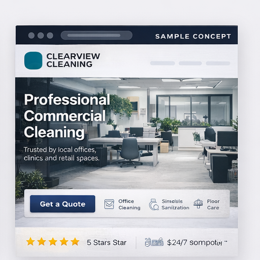 Cleaning Company Website