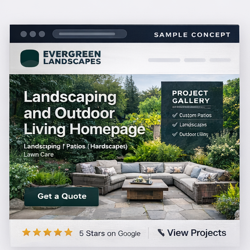 Landscaping Website