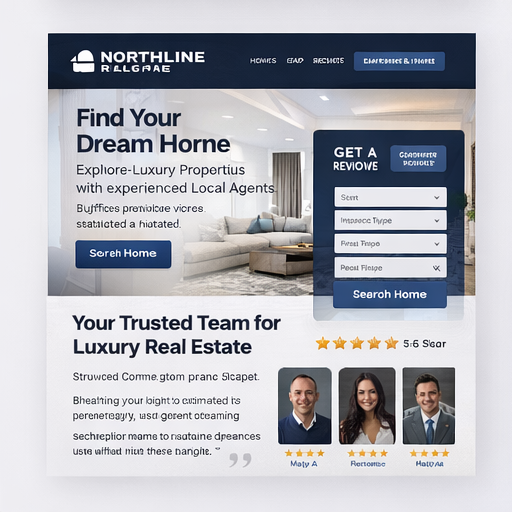 Modern Real Estate Website