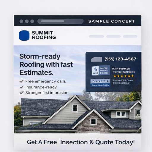 Contractor Lead Gen Site